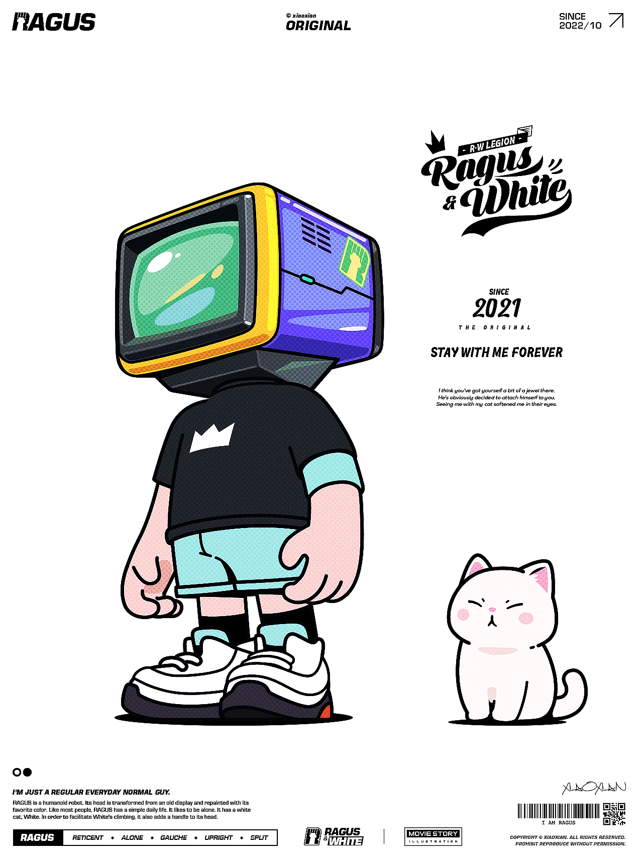 潮玩 | RAGUS & WHITE（图ZMzkyMzEwOTEy） - 手办/模玩 - 站酷设计师xiaoxian原创素材 - 站酷ZCOOL