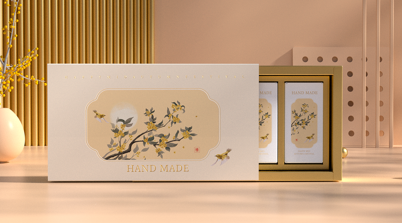 月映中秋丨中秋礼品包装盒设计（图ZMzkyMzE3MTA4） - 包装 - 站酷设计师妙鹊虎哥原创素材 - 站酷ZCOOL