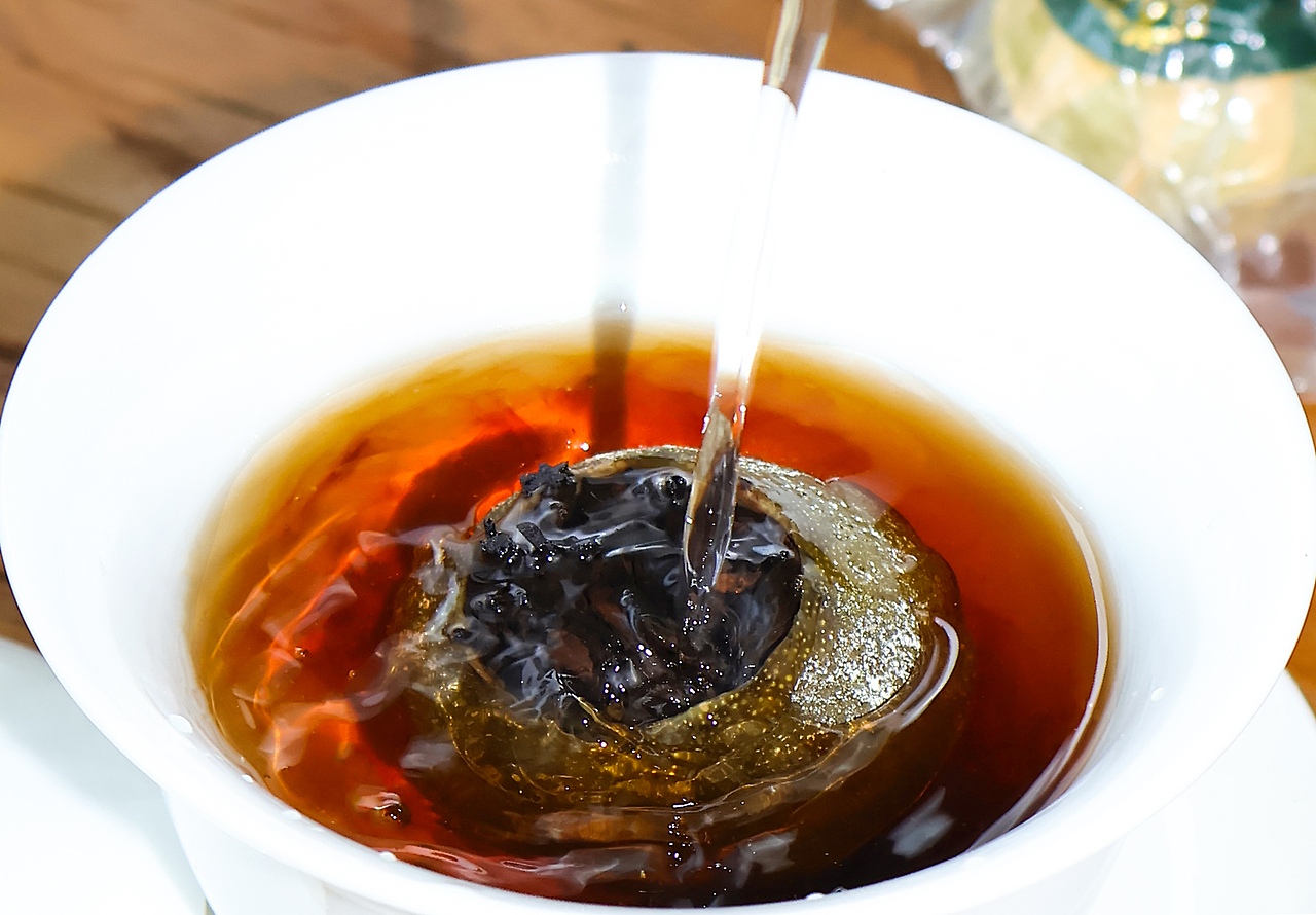 炎炎夏日,小青柑的柑香为你解渴