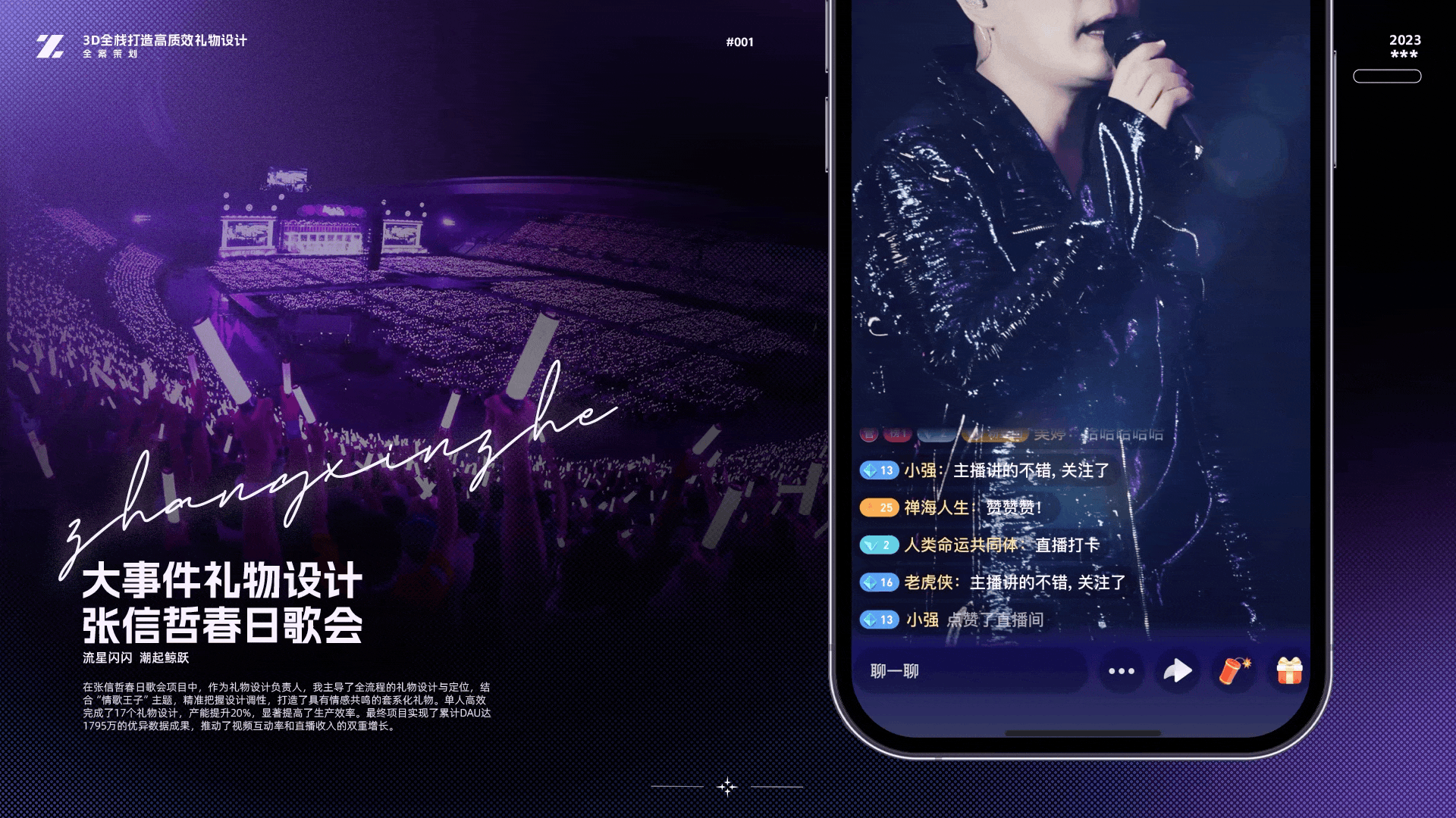 作品集 -直播礼物/互动彩蛋/AIGC/数字人