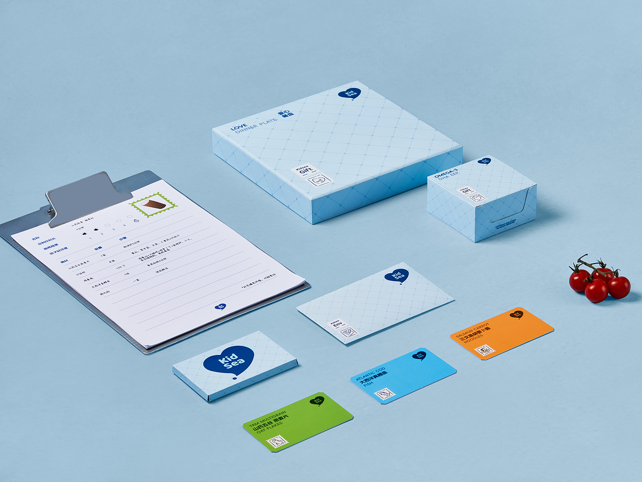 「KIDSEA」儿童母婴食品品牌全案VI设计 - ISLELESS