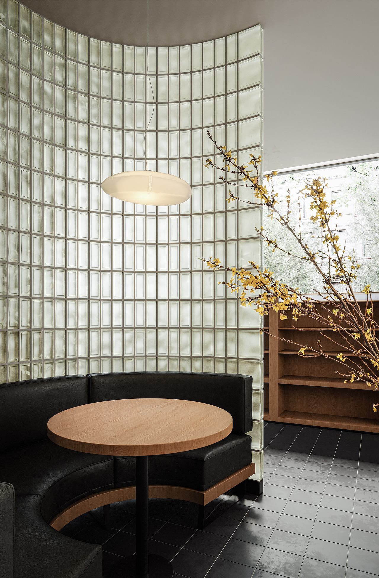 写实渲染｜还原一家英式寿司店的室内氛围（图ZMzkyMzIyOTk2） - 酒店餐饮设计 - 站酷设计师留白三分原创素材 - 站酷ZCOOL