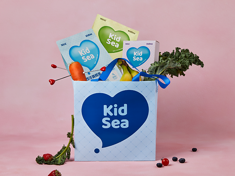 「KIDSEA」儿童母婴食品品牌全案VI设计 - ISLELESS