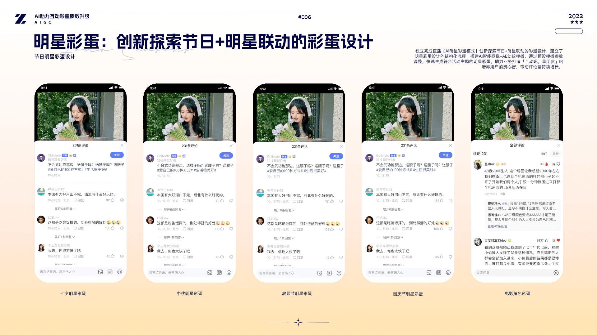 作品集 -直播礼物/互动彩蛋/AIGC/数字人