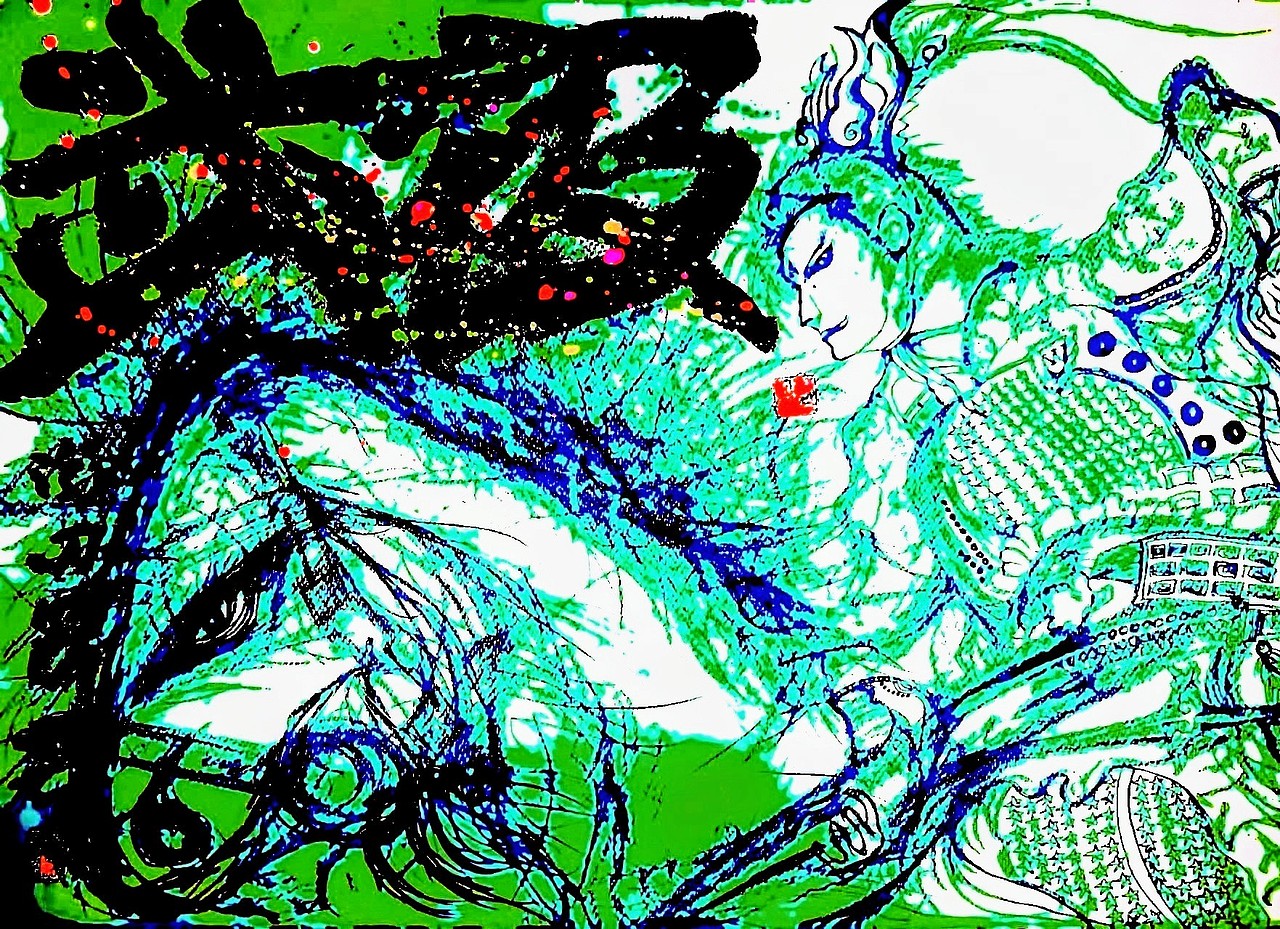 2023.6-2025.6 半临摹手绘创作（图ZMzkyMzI2NjQ0） - 艺术插画 - 站酷设计师想和媚娘一辈子原创素材 - 站酷ZCOOL