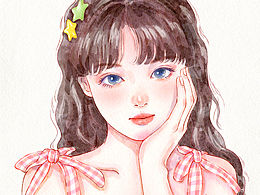 漫改頭像水彩原創(chuàng)
