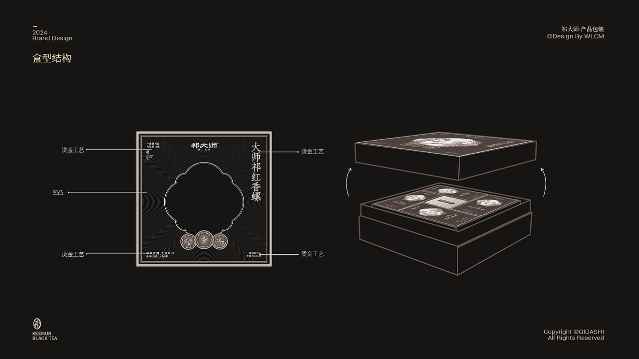 祁大师丨茶叶品牌礼盒