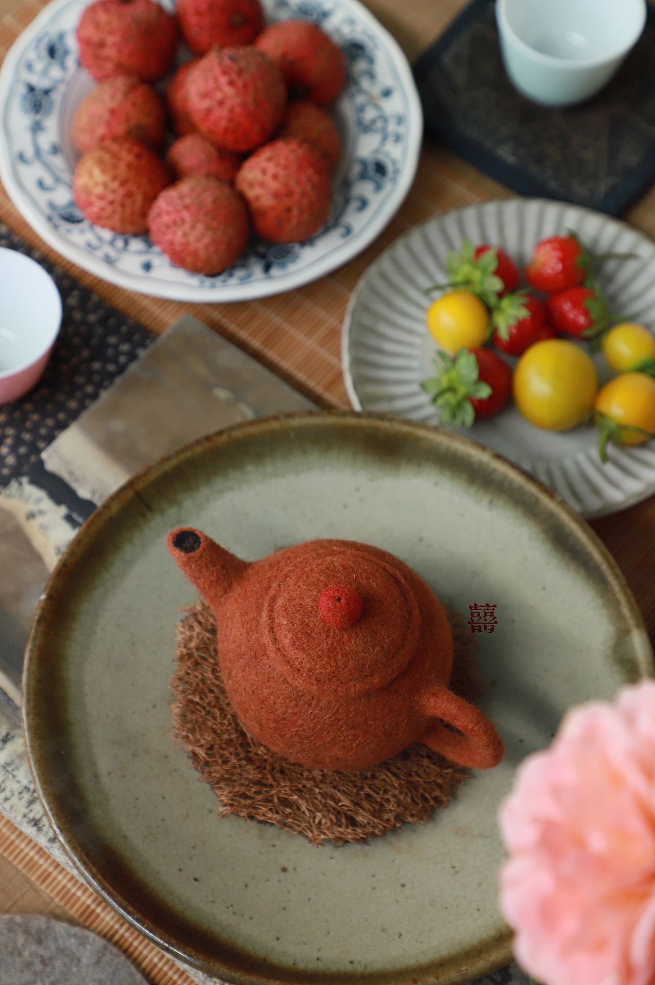 囍囍的羊毛毡 之 紫砂壶（图ZMzkyMzU4OTY0） - 其他手工艺 - 站酷设计师谢囍囍原创素材 - 站酷ZCOOL