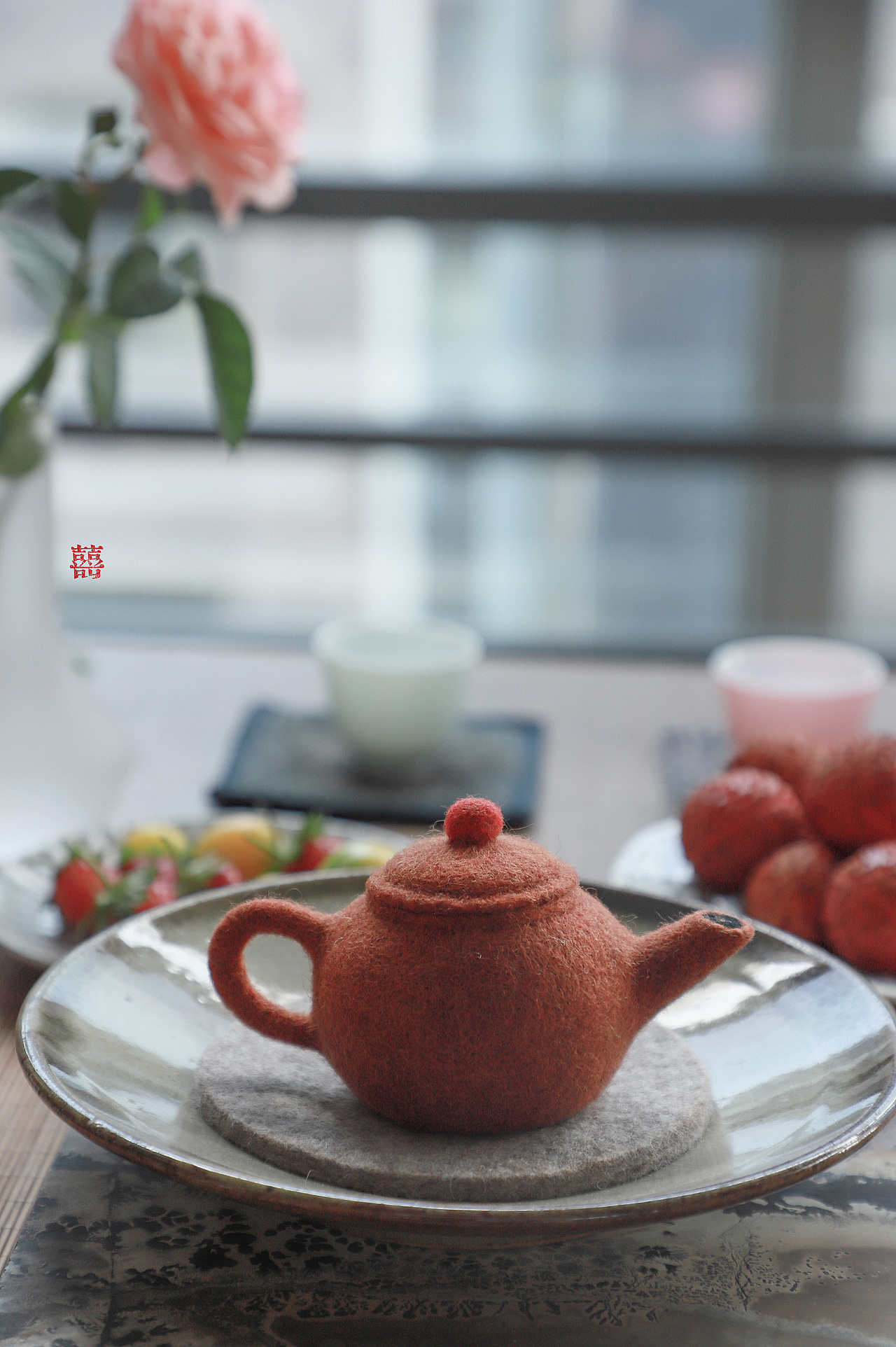 囍囍的羊毛毡 之 紫砂壶（图ZMzkyMzU4OTY4） - 其他手工艺 - 站酷设计师谢囍囍原创素材 - 站酷ZCOOL