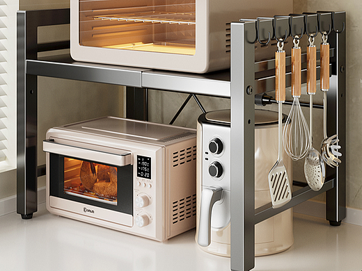 日用百货-方管微波炉置物架（个人主页-ZNzIxMDY2MjA=） - 产品 - 站酷设计师设计师阿强a原创素材 - 站酷ZCOOL