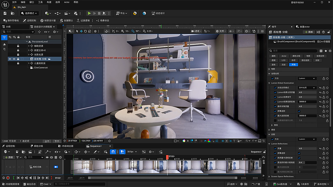 儿童房软装,室内家装图形动画演示3 !