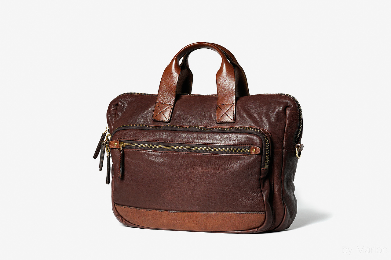 皮具摄影-男包拍摄-产品摄影-白底图