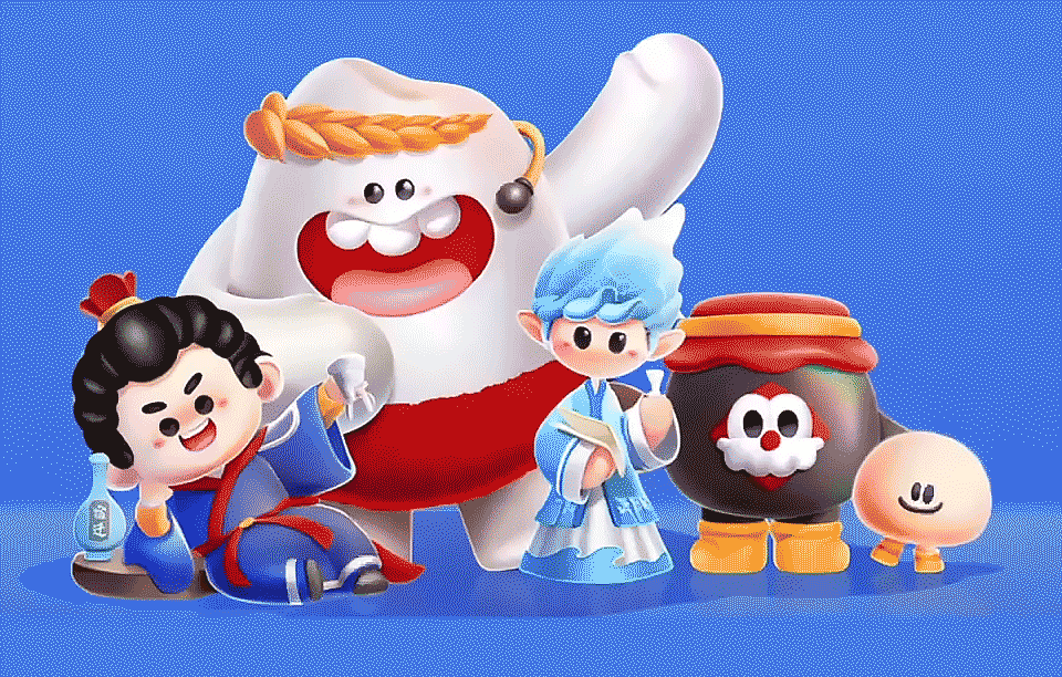 【醉灵家族】白酒IP形象设计