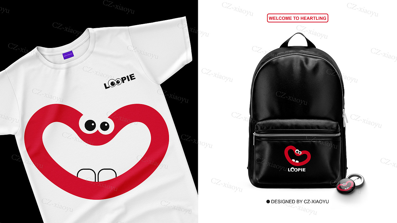 IP设计-爱心星情绪小队 3个卡通星球队员带来好情绪