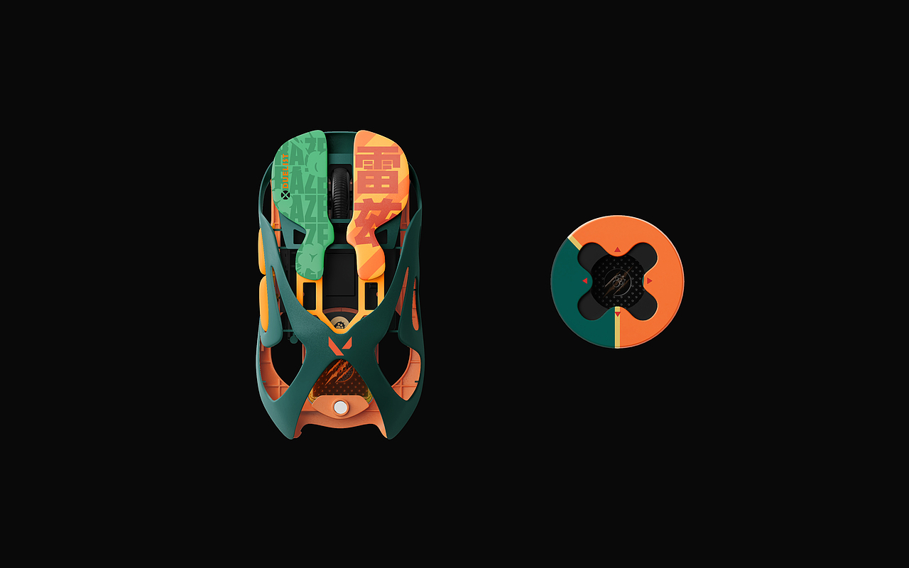 怒喵鼠标涂装共创大赛 无畏契约主题