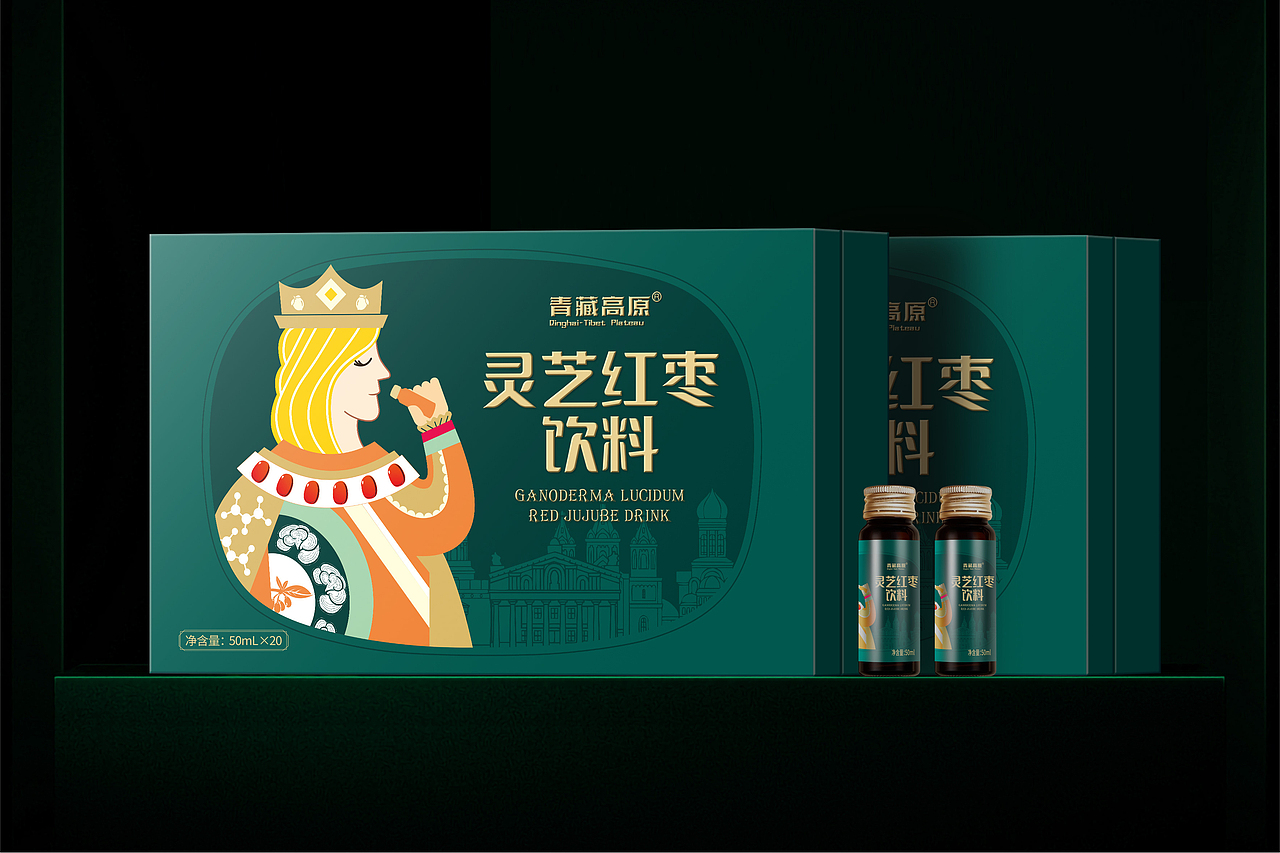 灵芝红枣饮料（图ZMzkyMzc5MjU2） - 包装 - 站酷设计师塞北蒙人原创素材 - 站酷ZCOOL