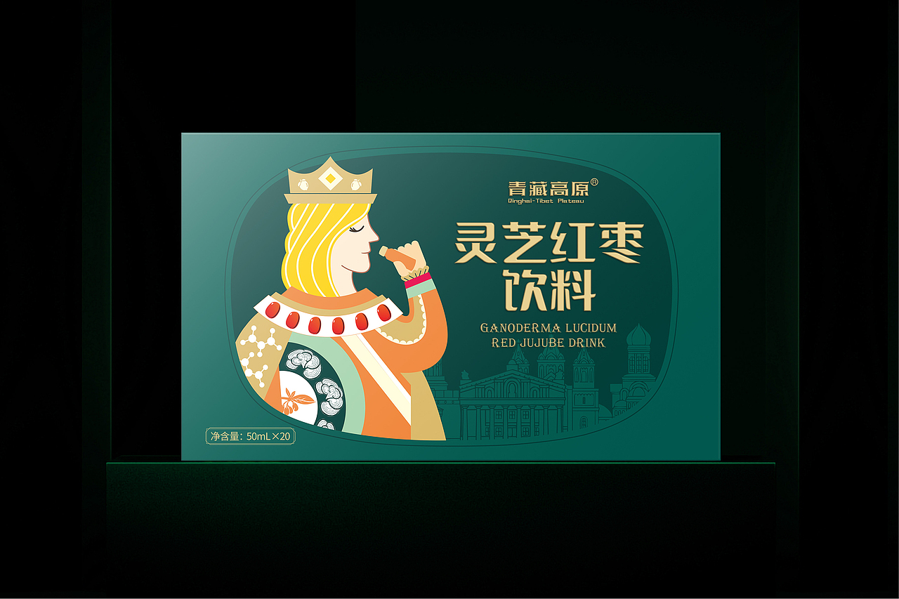 灵芝红枣饮料（图ZMzkyMzc5MjQ4） - 包装 - 站酷设计师塞北蒙人原创素材 - 站酷ZCOOL