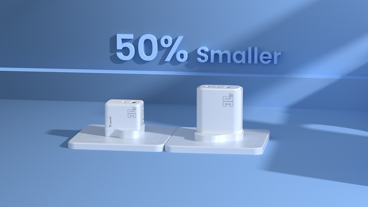 充电器 渲染视频