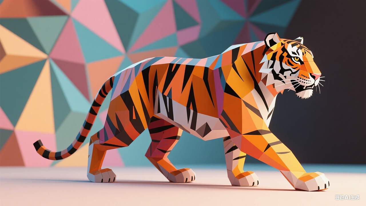 AIGC丨十二生肖丨立体主义