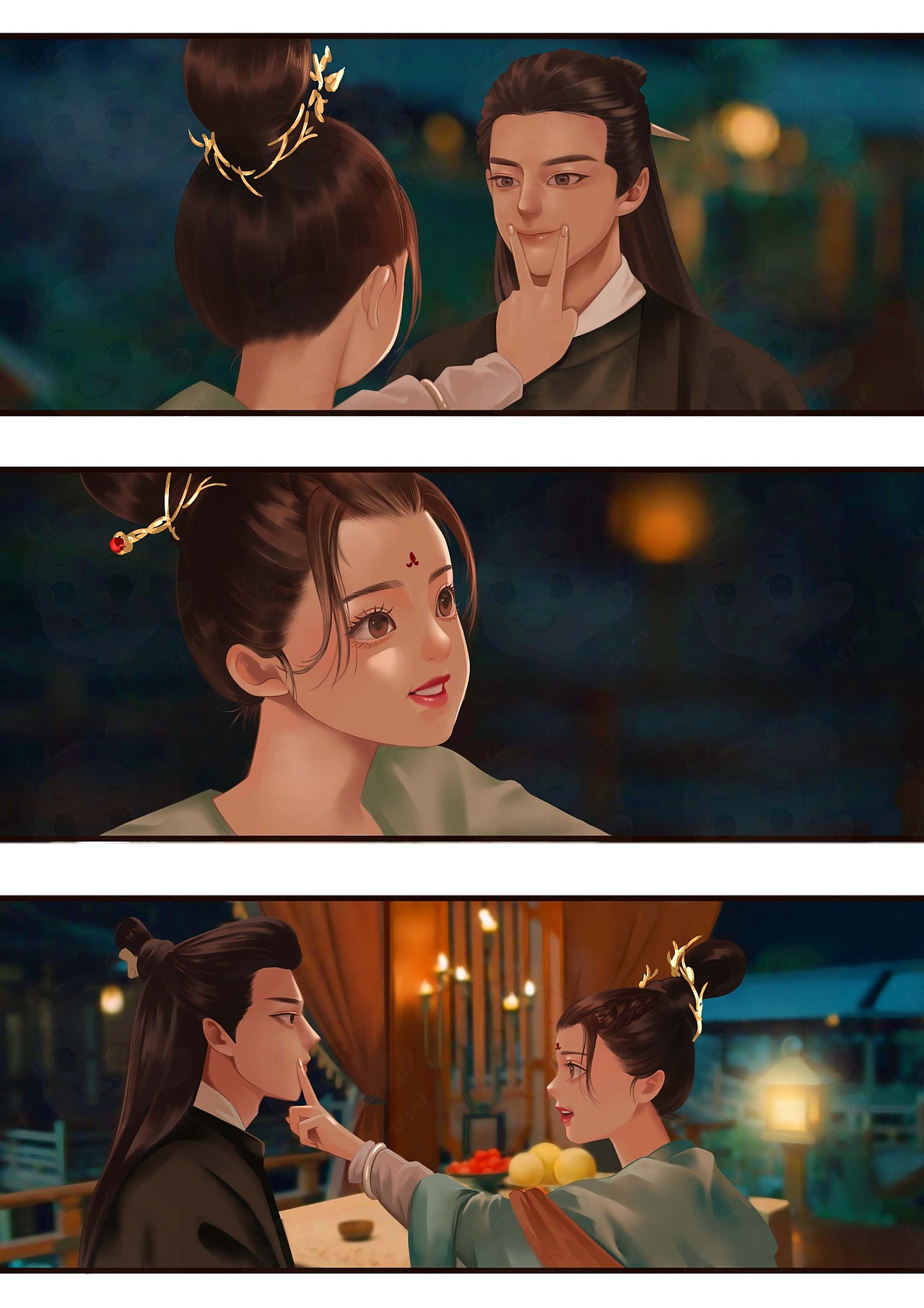 苍兰诀漫画练习（图ZMzkyMzk3Njg4） - 单幅漫画 - 站酷设计师爱画画的念念原创素材 - 站酷ZCOOL