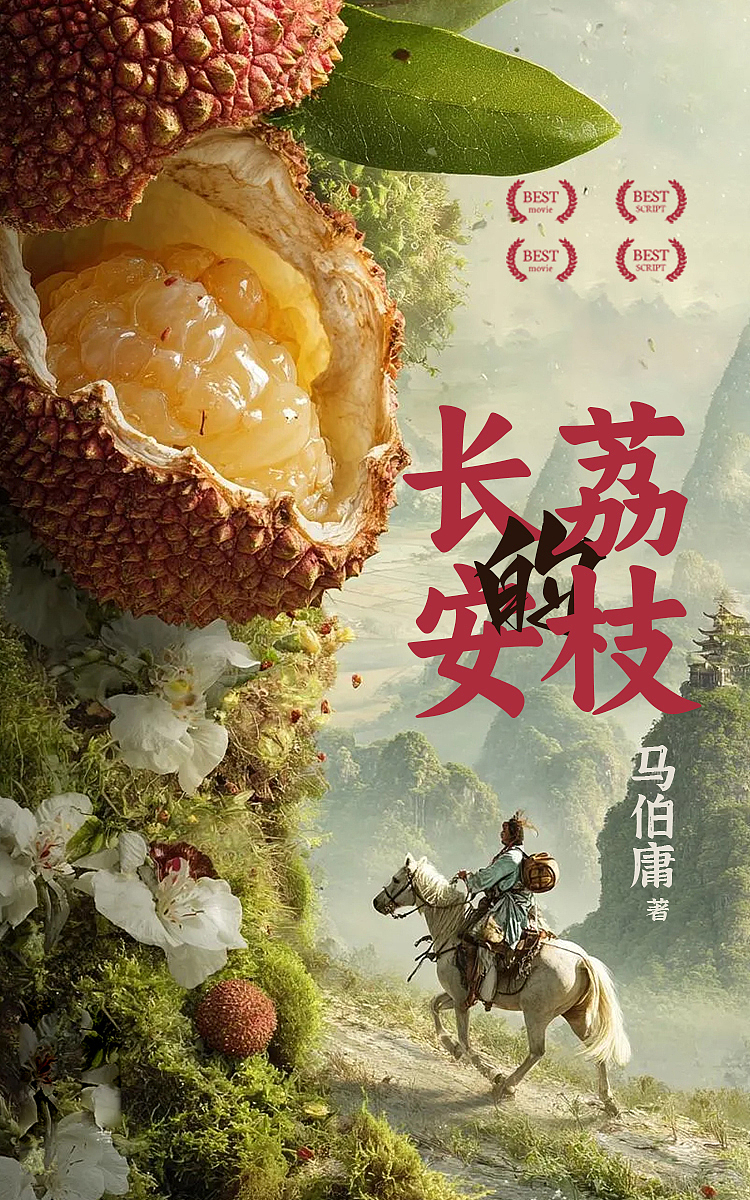 AI创作《长安的荔枝》海报
