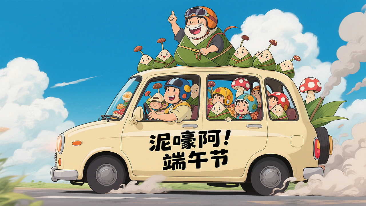 AI助力创意，「端午节」的夏季之旅（图ZMzkyNDA1ODI0） - AI作品 - 站酷设计师进步青年罗先生r原创素材 - 站酷ZCOOL