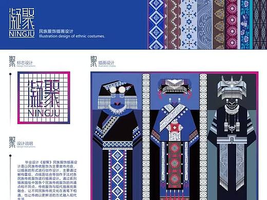《凝聚》民族服飾插畫設(shè)計(jì)（個(gè)人主頁(yè)-ZNzIxMTE2MTY=） - 藝術(shù)插畫 - 站酷設(shè)計(jì)師盛行西風(fēng)原創(chuàng)素材 - 站酷ZCOOL