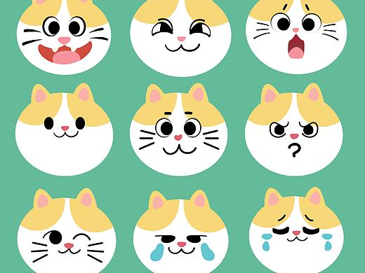 猫咪贴纸