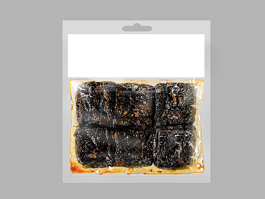 透明包装精修，爆汁臭豆腐