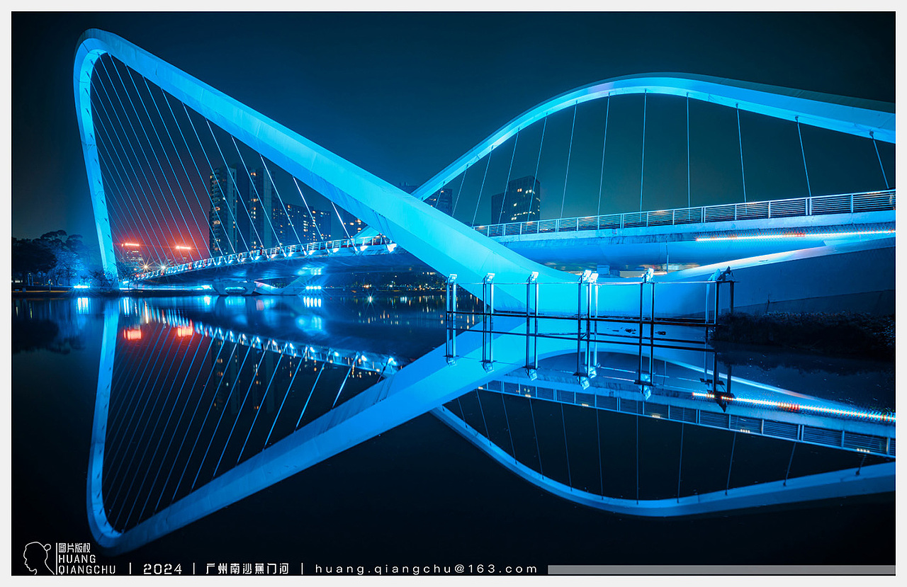 广州南沙蕉门河｜一座桥的平行世界（图ZMzkyNDM1OTQ4） - 环境/建筑摄影 - 站酷设计师HQC的视界观原创素材 - 站酷ZCOOL