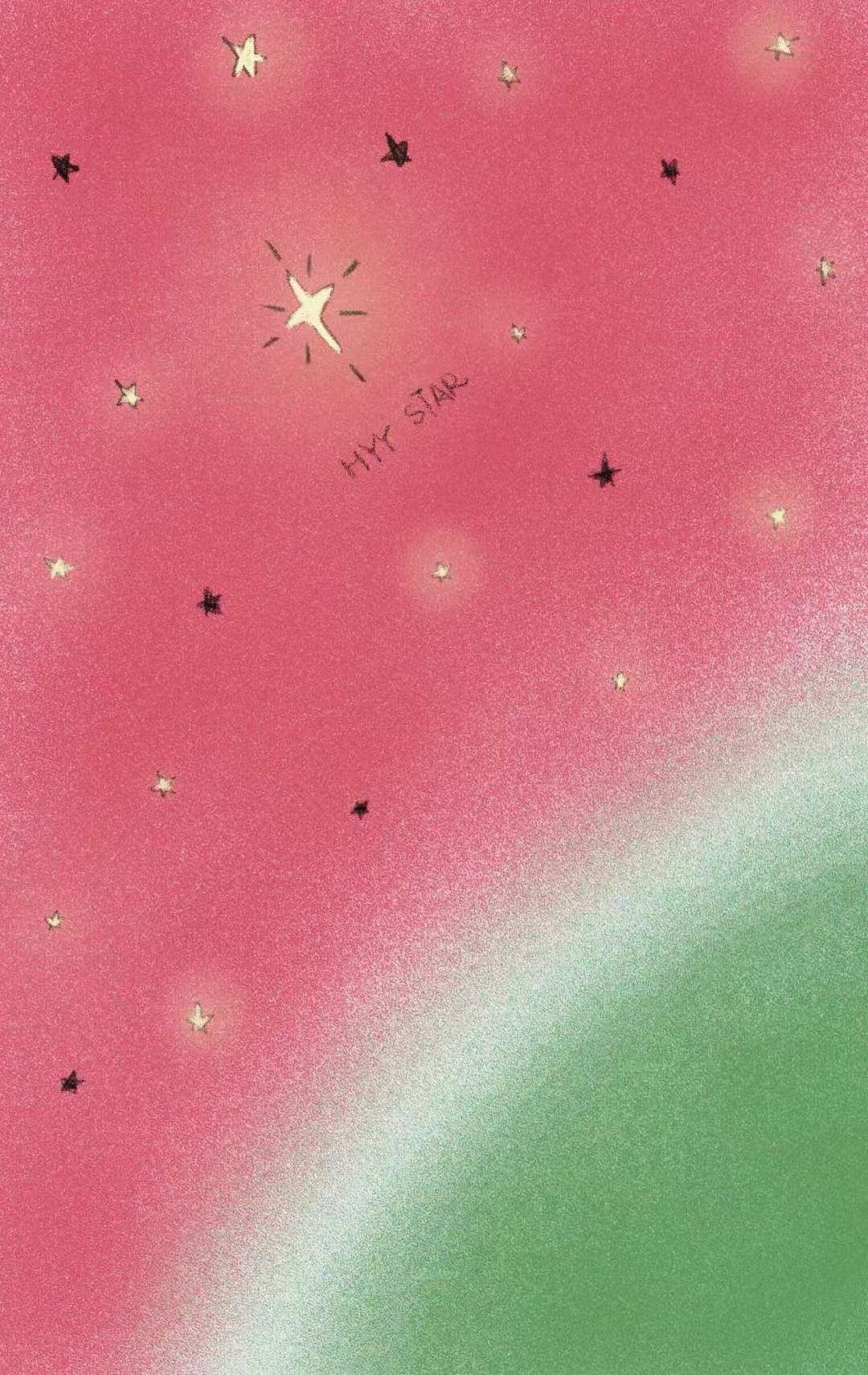 夏天怎么能没有星星和西瓜