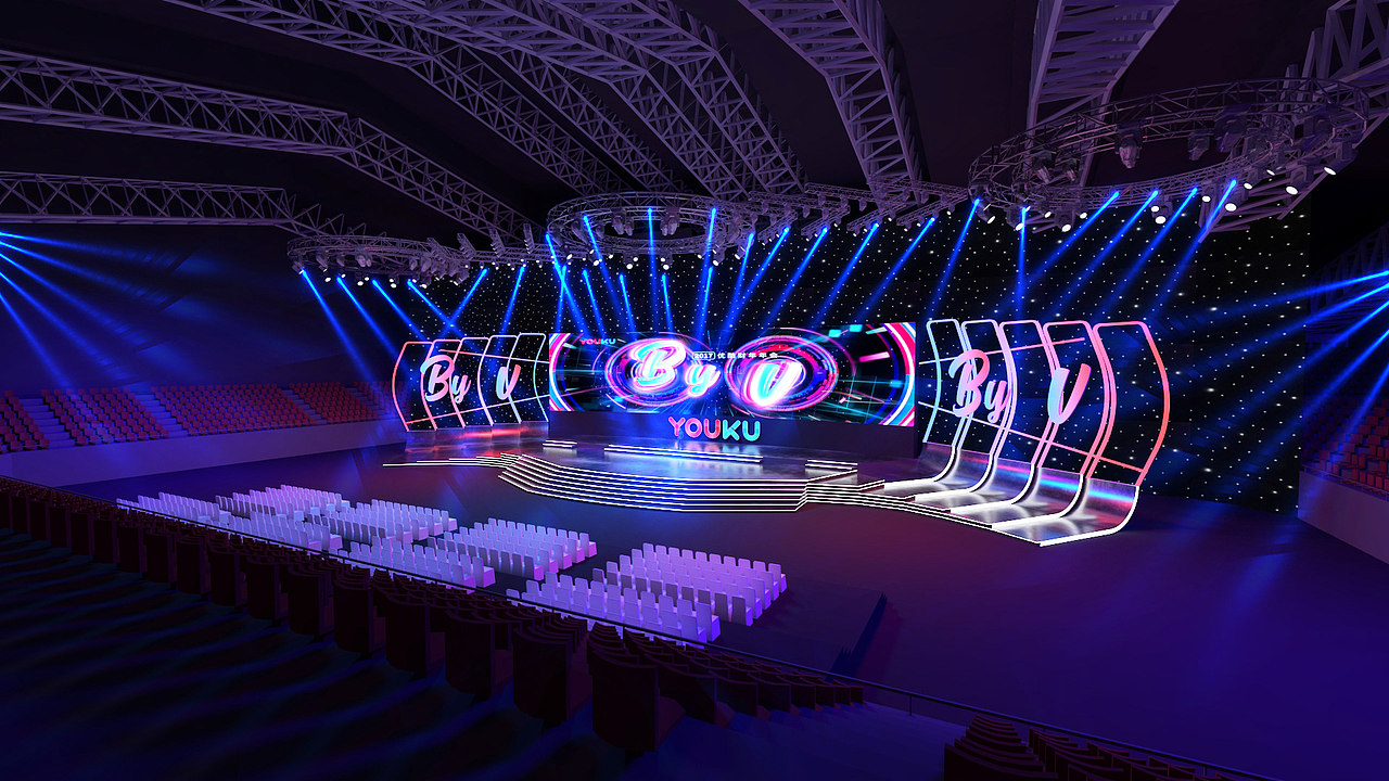 YOUKU.优酷年会（图ZMzkyNDU5NTE2） - 舞台美术 - 站酷设计师Lee湾流原创素材 - 站酷ZCOOL