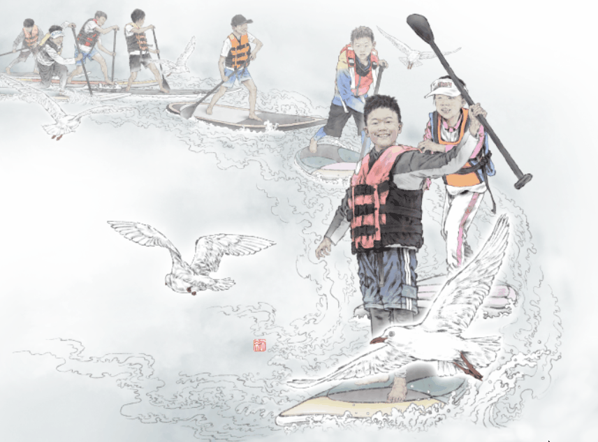 纪保超数字绘画单元素材拼合法实例(动图演示)