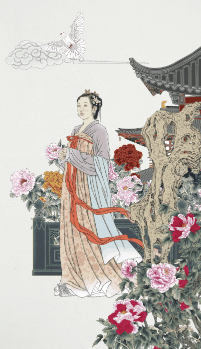 纪保超数字绘画单元素材拼合法实例(动图演示)