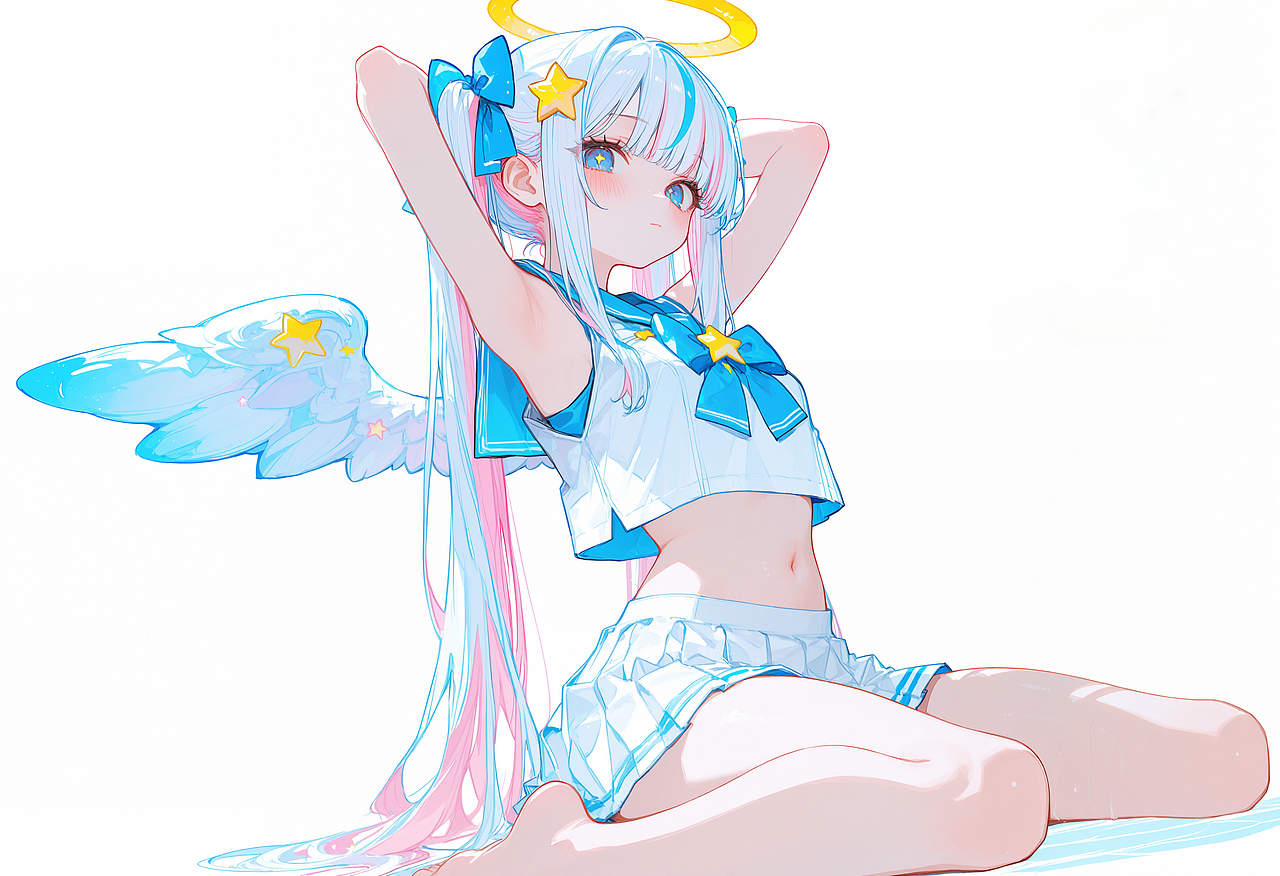 小天使（图ZMzkyNDY0MDQ4） - 游戏原画 - 站酷设计师零星闪烁的梦原创素材 - 站酷ZCOOL