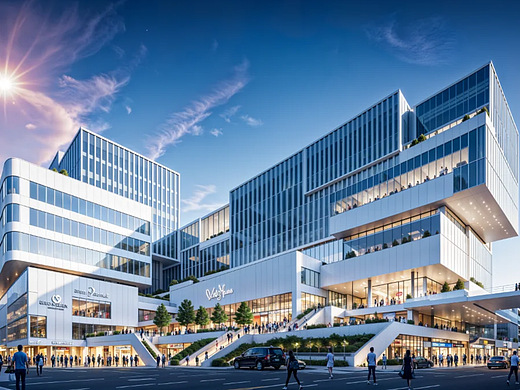 大型工装—商场外立面