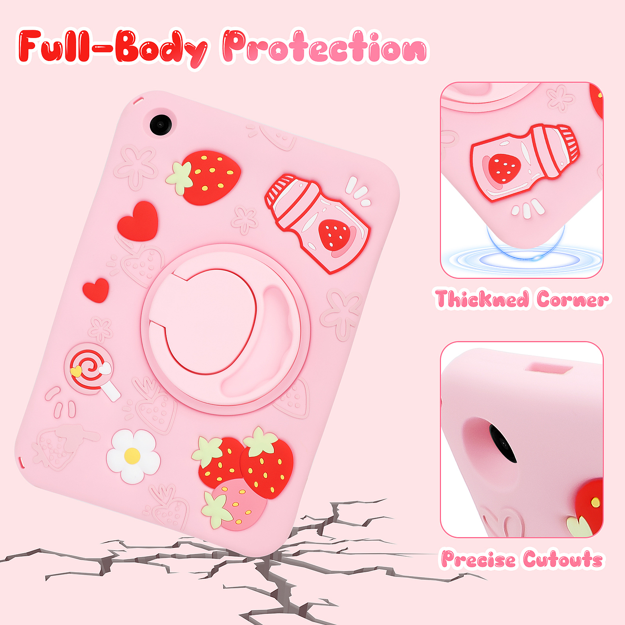 亚马逊主副图设计案例--平板保护壳