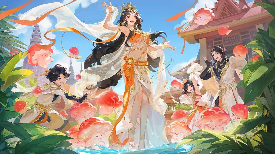 角色原画场景设计