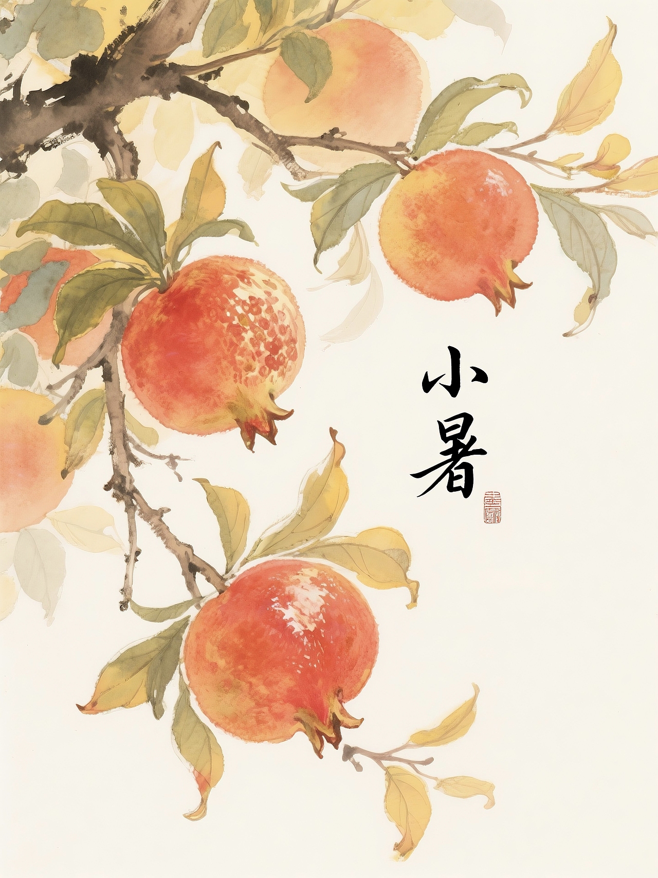 小暑，收获的季节（图ZMzkyNDgyMTA4） - AI作品 - 站酷设计师养一只梦中的月亮原创素材 - 站酷ZCOOL