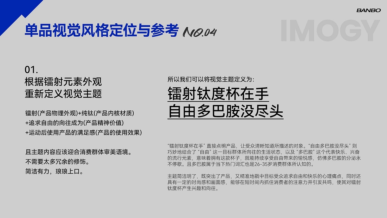 程雨#IMOGY 品牌 纯钛冰霸杯视觉方案拍摄设计