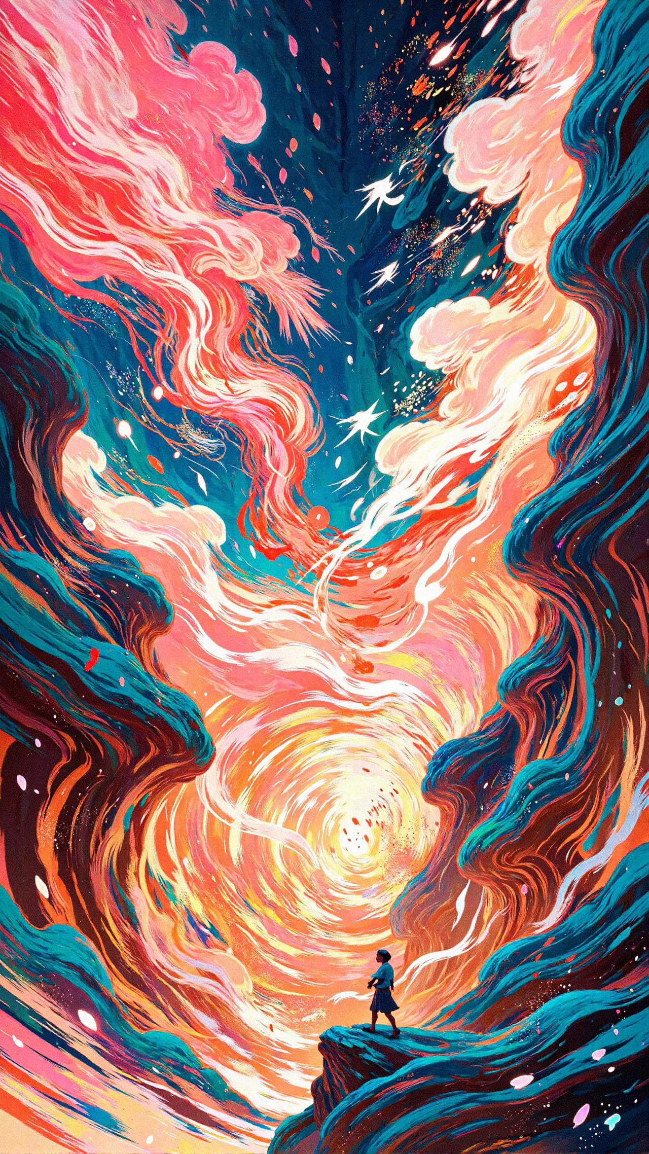 壁纸 | 🌌『一簪玉阙探星河,七重寰宇堕尘寰』