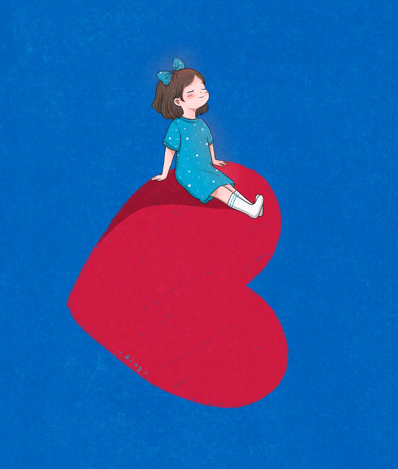 原创治愈插画,治愈—自愈~