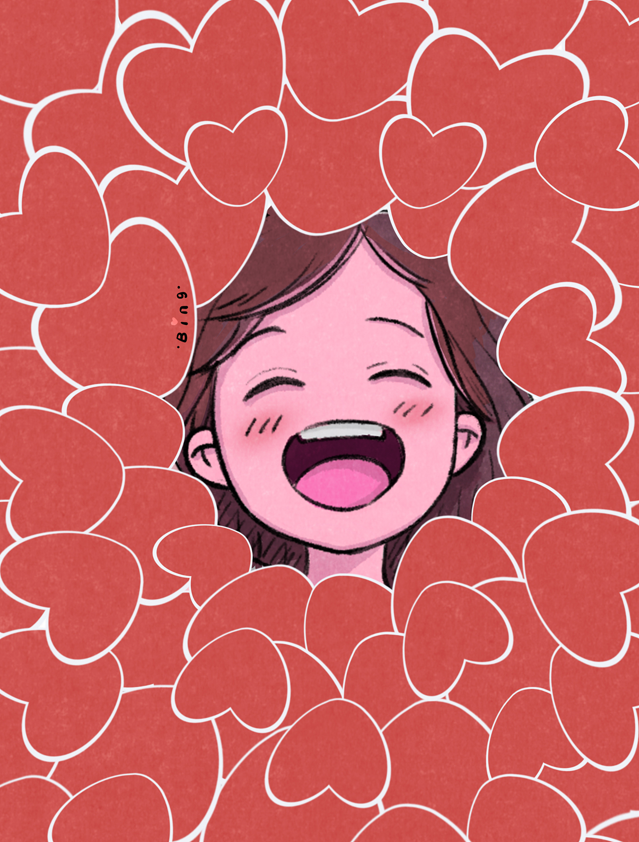 原创治愈插画,治愈—自愈~