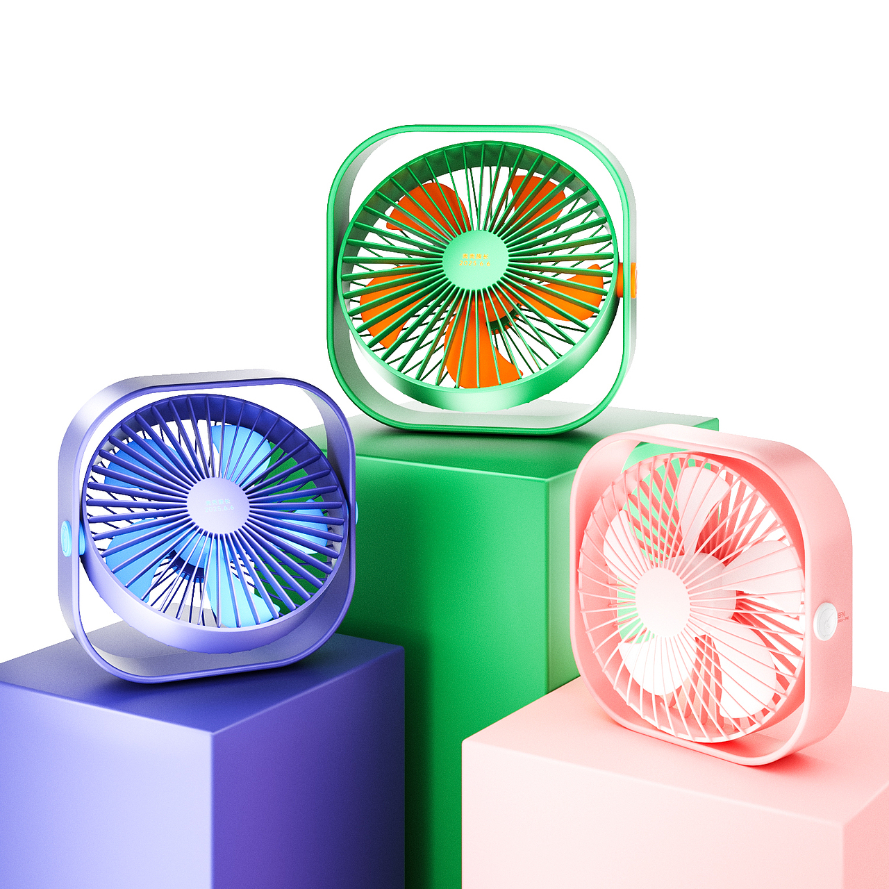 电风扇渲染,最近犯懒了作品少了很多,下一个是蚊香液