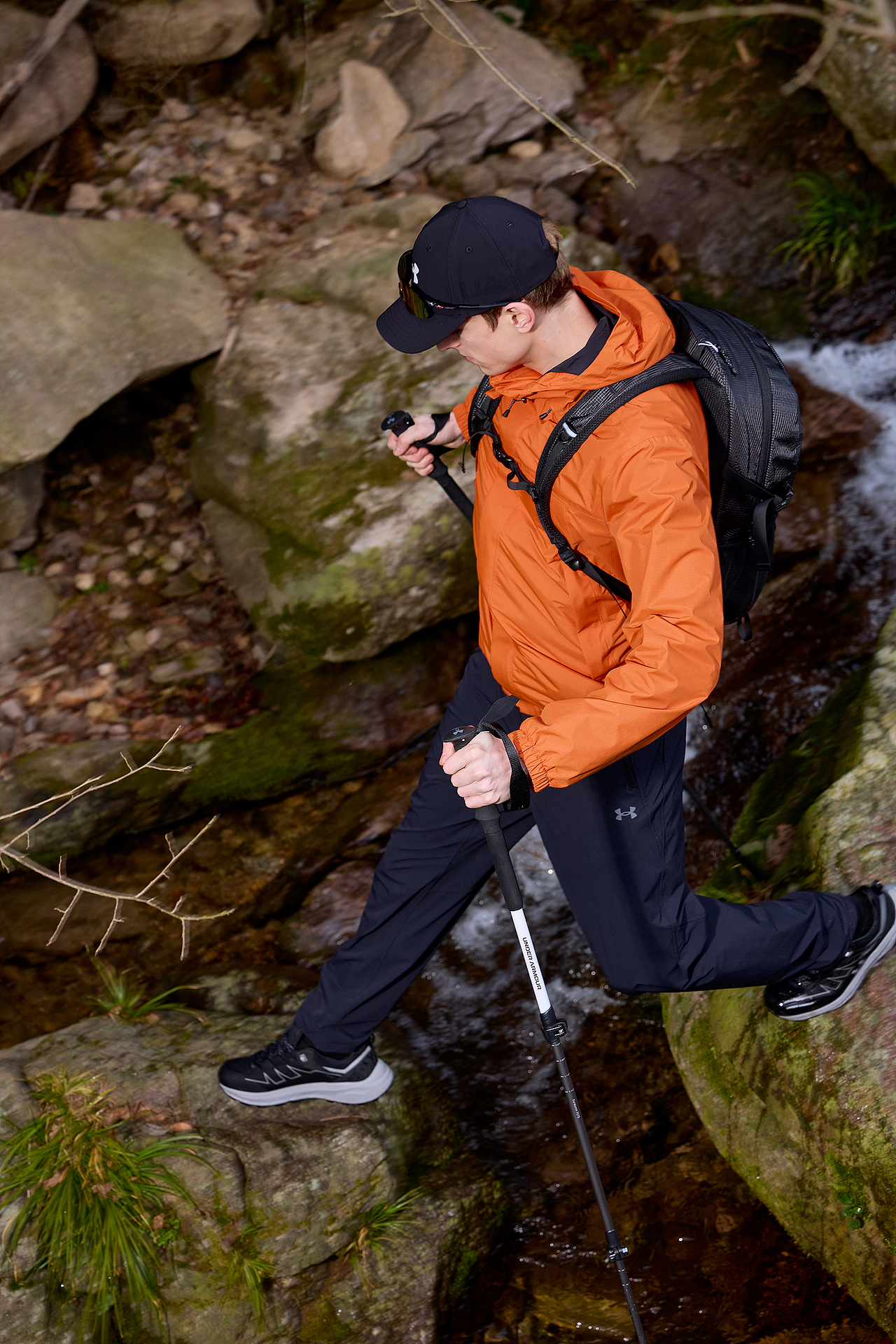 UA安德玛户外冲锋衣大片拍摄