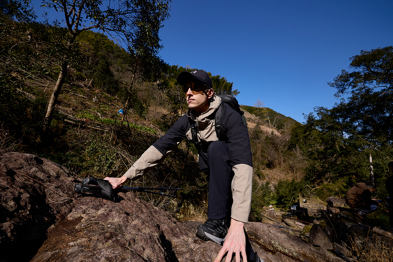 UA安德玛户外冲锋衣大片拍摄