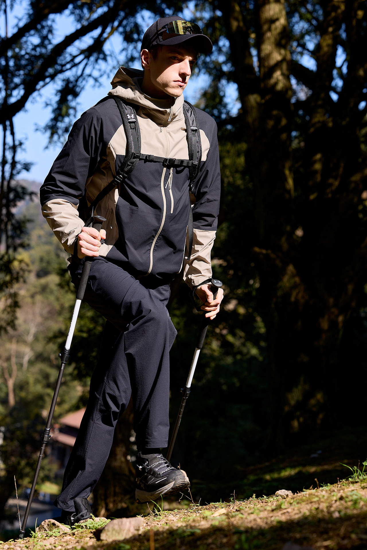 UA安德玛户外冲锋衣大片拍摄