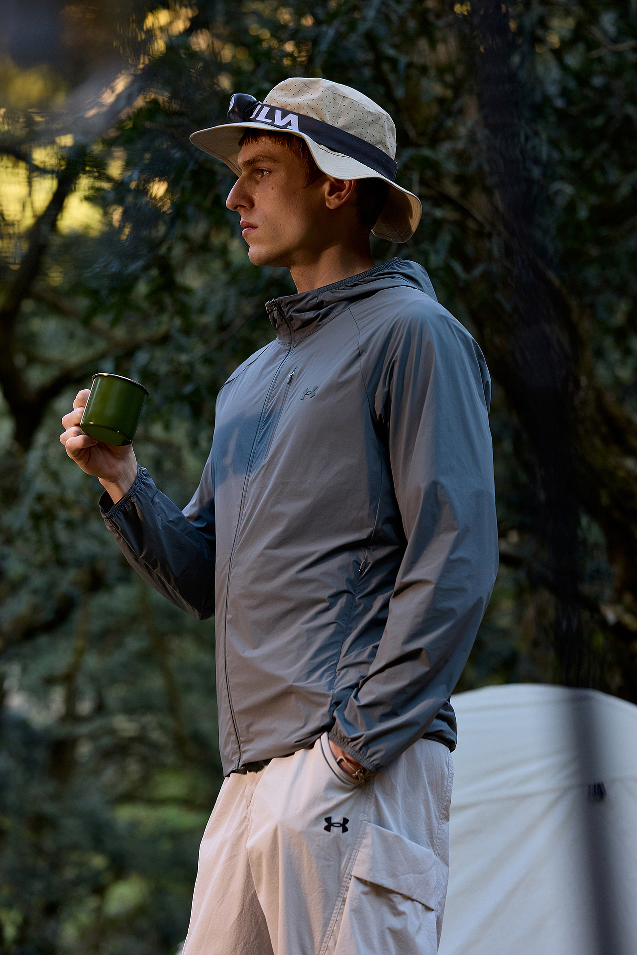 UA安德玛户外冲锋衣大片拍摄