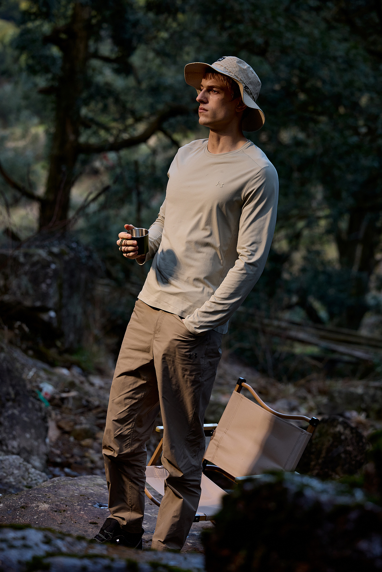 UA安德玛户外冲锋衣大片拍摄