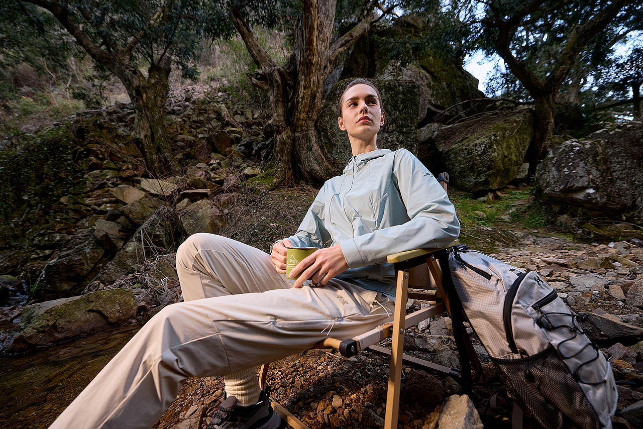 UA安德玛户外冲锋衣大片拍摄